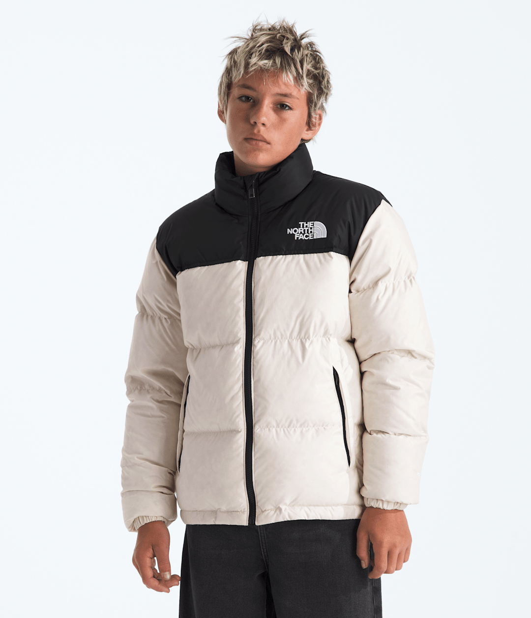 Boys’ & Girls’ 1996 Retro Nuptse Jacket - White Dune