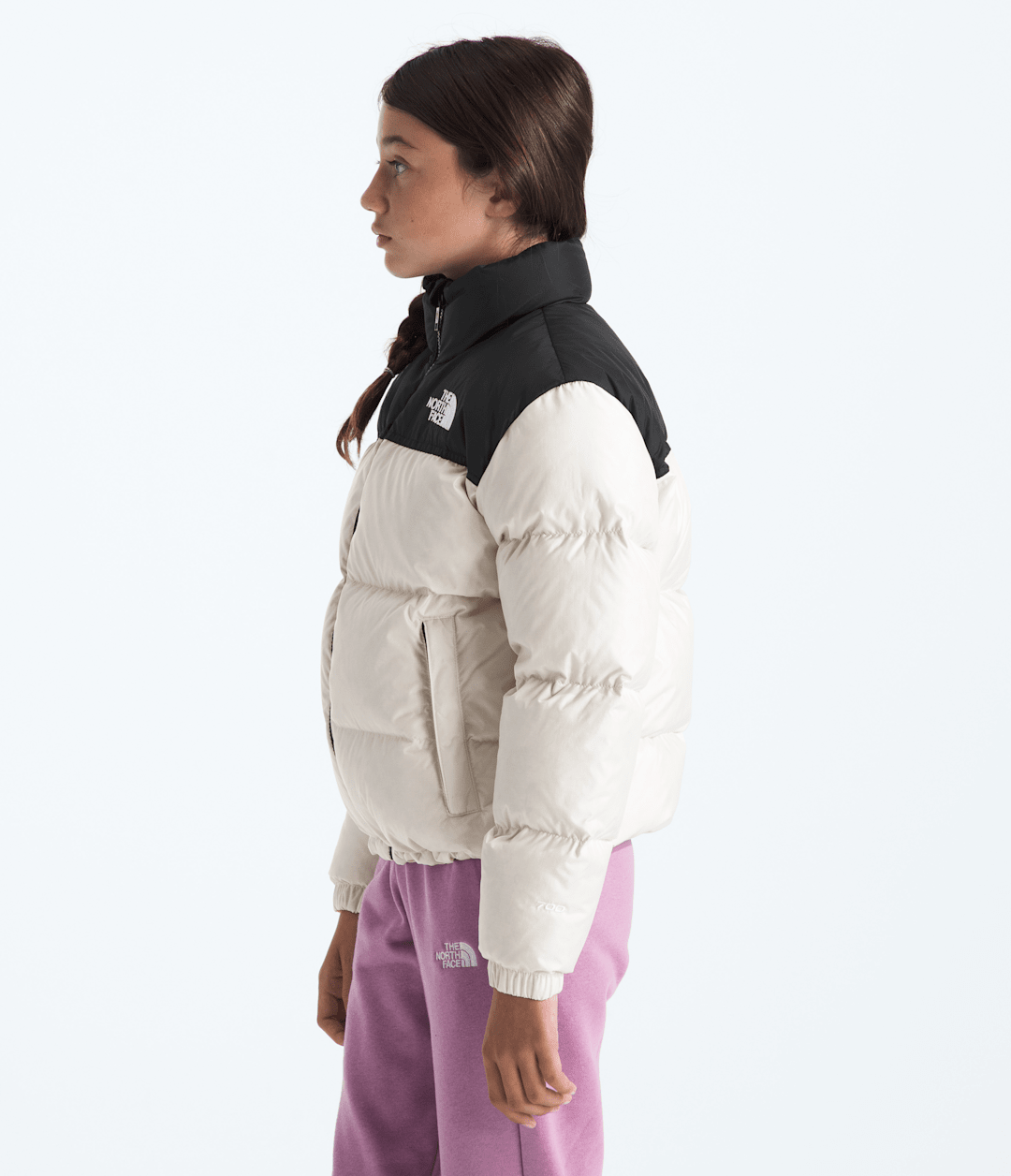 Boys’ & Girls’ 1996 Retro Nuptse Jacket - White Dune