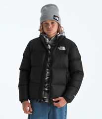 Boys’ & Girls’ 1996 Retro Nuptse Jacket - TNF Black/TNF Black/Recycled down