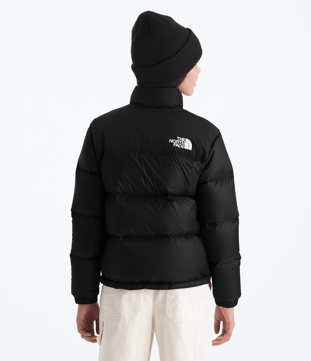 Boys’ & Girls’ 1996 Retro Nuptse Jacket - TNF Black/TNF Black/Recycled down
