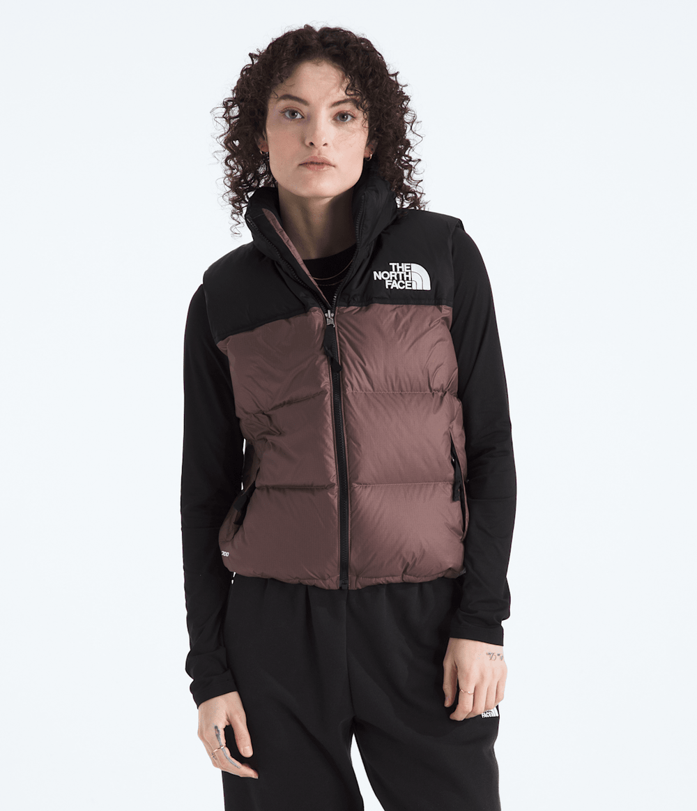 Women’s 1996 Retro Nuptse Vest - Tawny Quartz/TNF Black