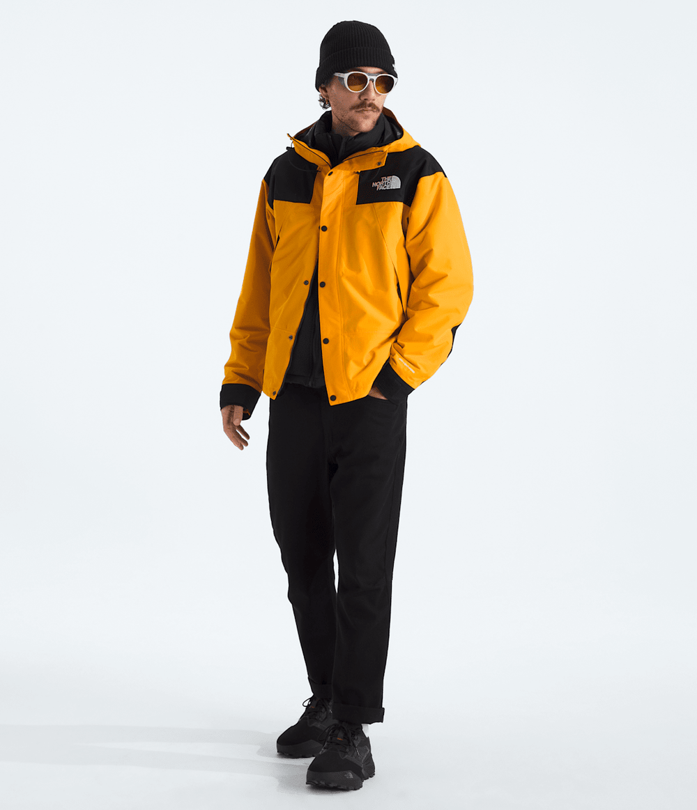 Men’s DRYVENT™ Mono Mountain Jacket - Summit Gold/TNF Black