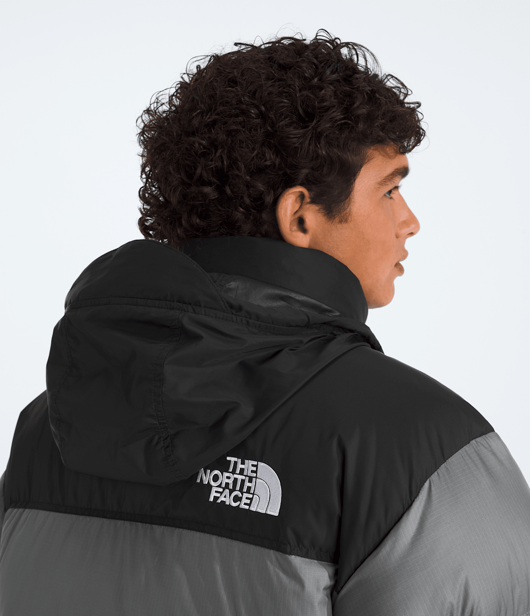Men’s 1996 Retro Nuptse Jacket - Smoked Pearl/TNF Black