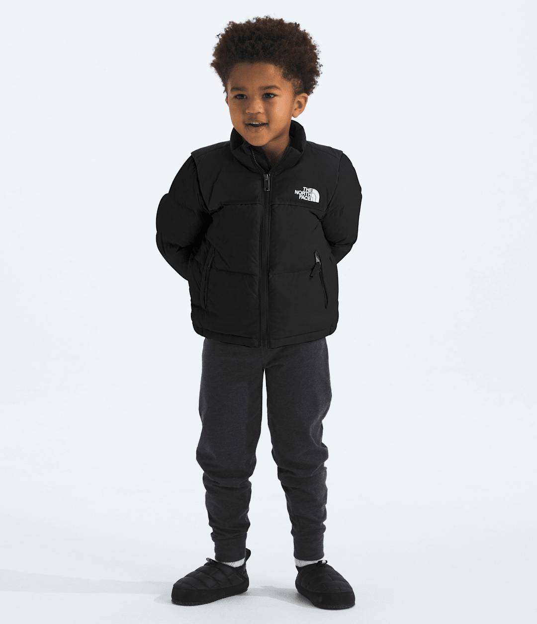 Kids’ 1996 Retro Nuptse Jacket - TNF Black/Recycled Down