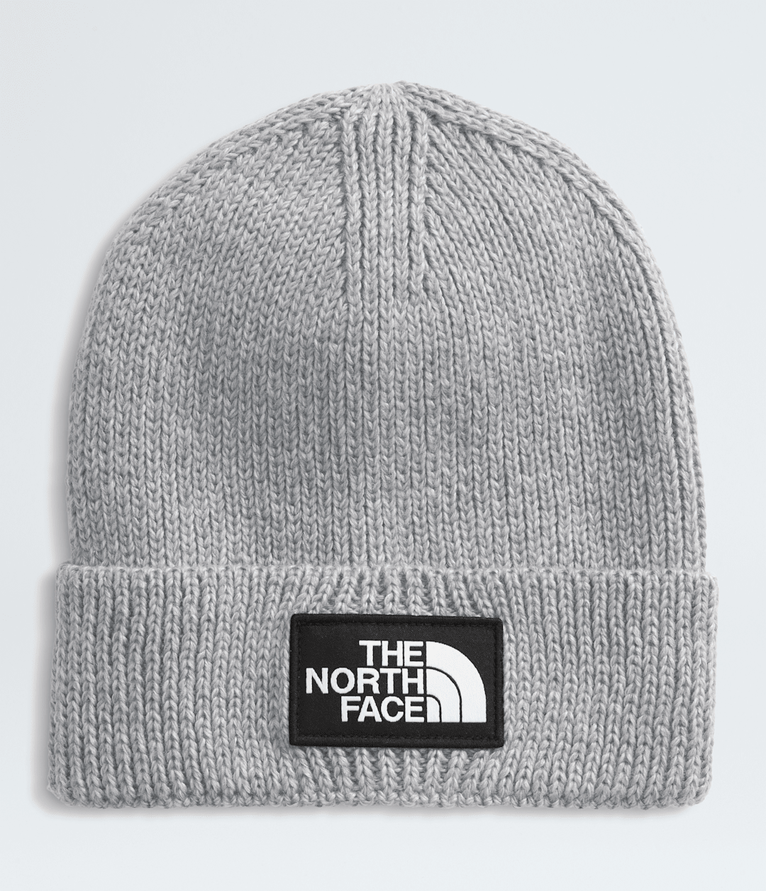 TNF™ Logo Box Cuffed Beanie - TNF Medium Grey Heather