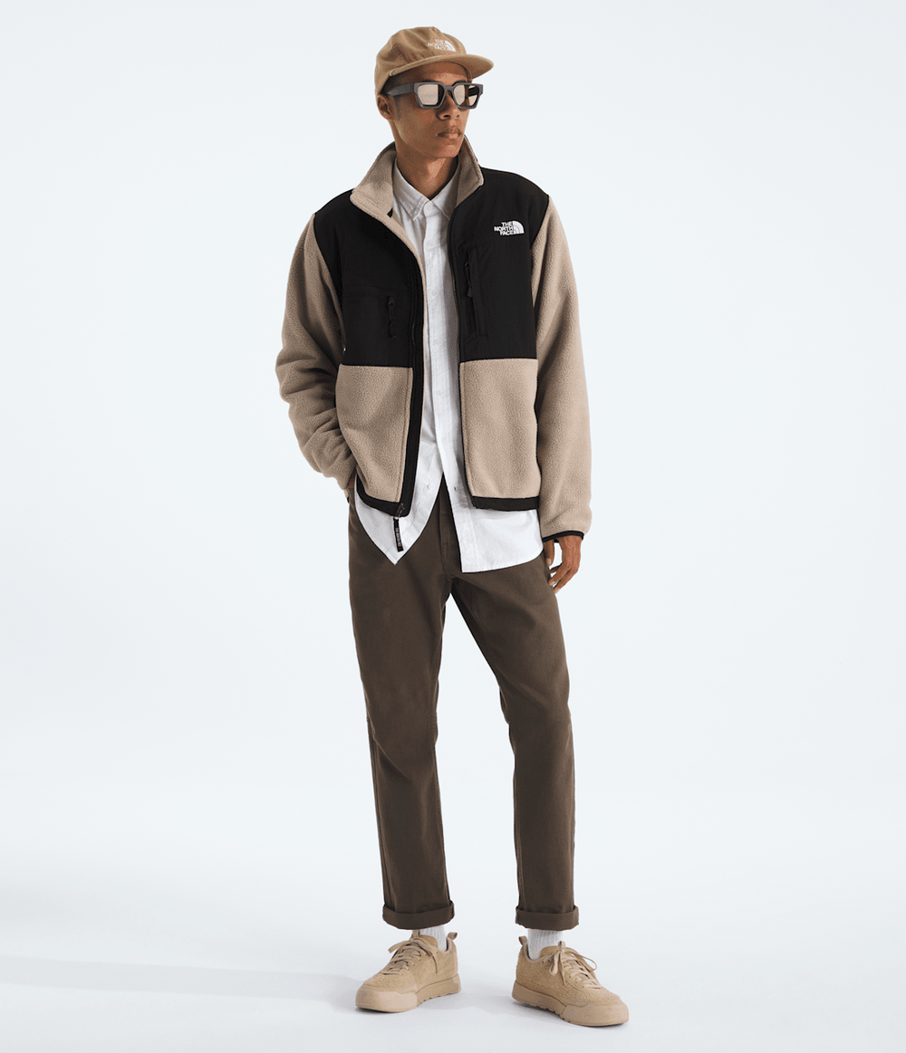 Men’s Retro Denali Jacket - Mushroom Grey/TNF Black
