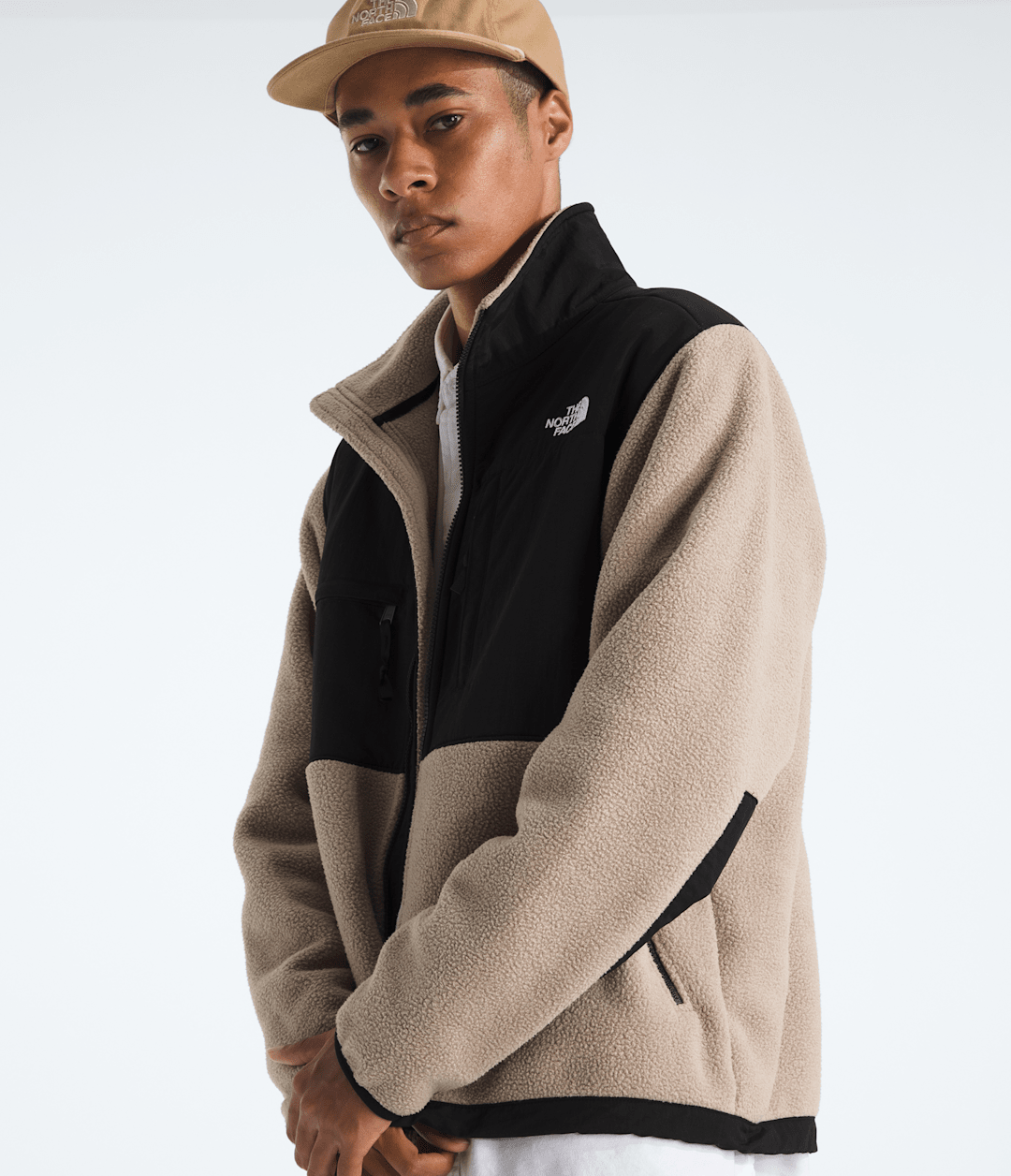 Men’s Retro Denali Jacket - Mushroom Grey/TNF Black