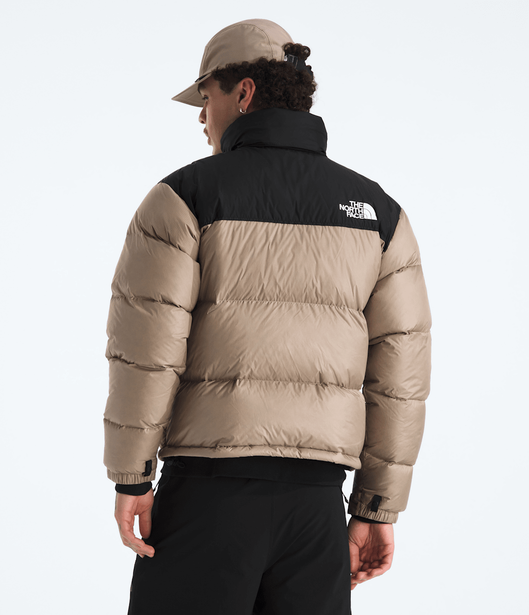 Men’s 1996 Retro Nuptse Jacket - Mushroom Grey/TNF Black