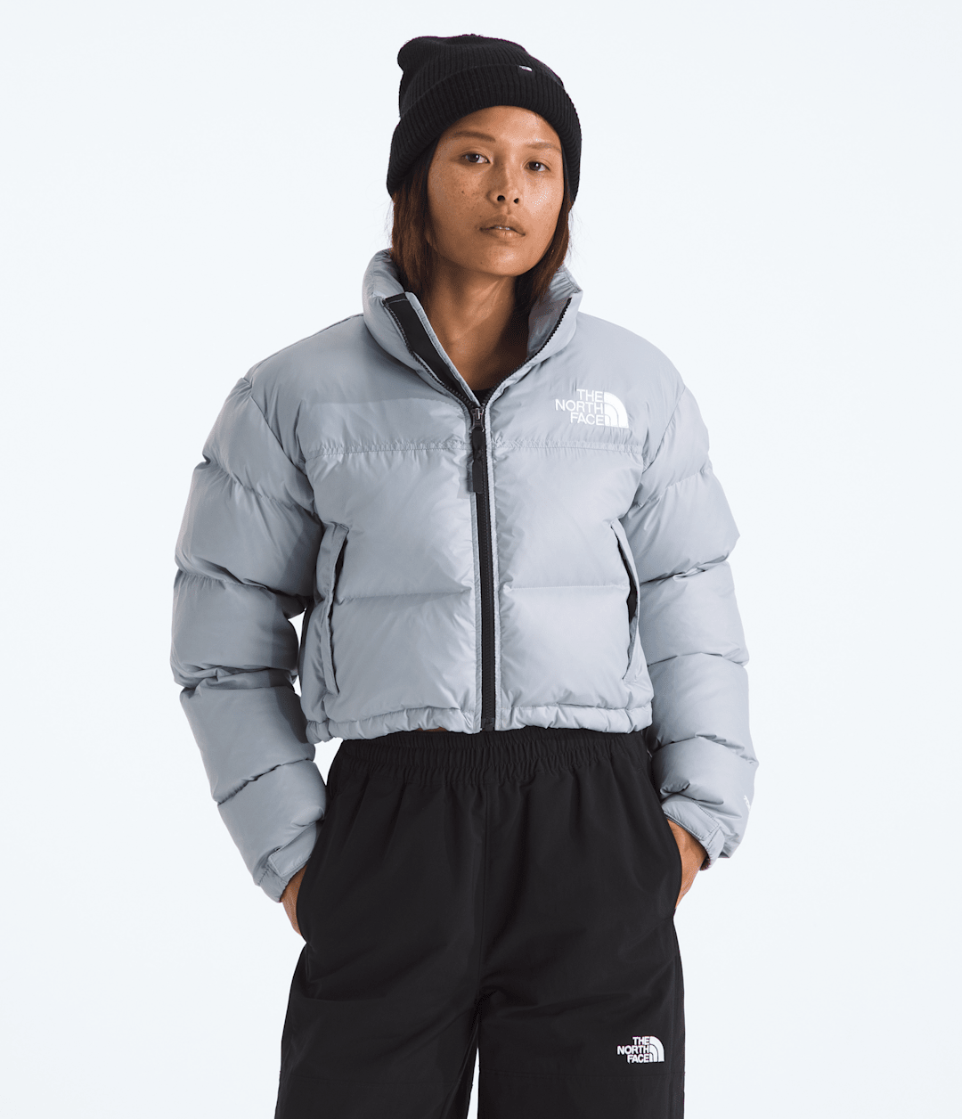 Women’s Nuptse Short Jacket - Blue Flax