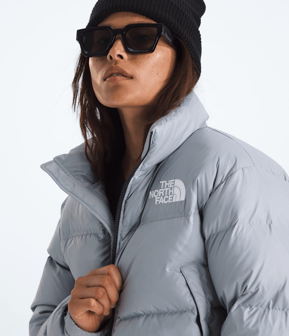 Women’s Nuptse Short Jacket - Blue Flax