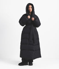 The North Face X SKIMS Women's Nuptse Wrap Parka - Sk Onyx
