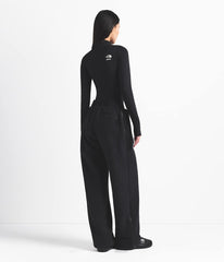 The North Face X SKIMS 1995 Denali Fleece Straight Leg Pant - Sk Onyx