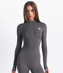 The North Face X SKIMS Women's Refina Long Sleeve Top - Sk Gunmetal
