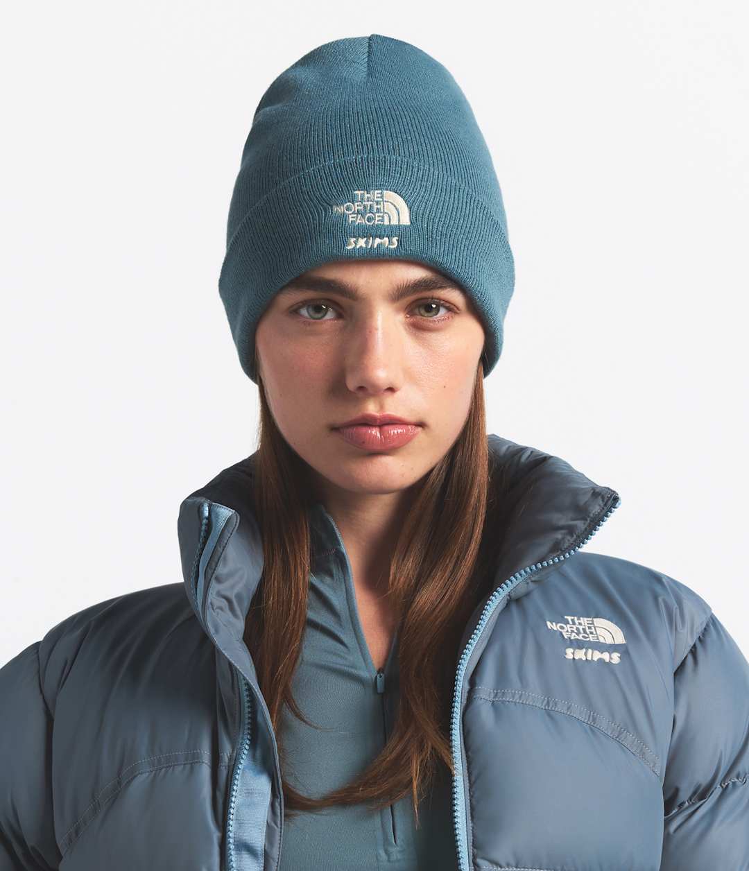 The North Face X SKIMS Beanie - Sk Kyanite