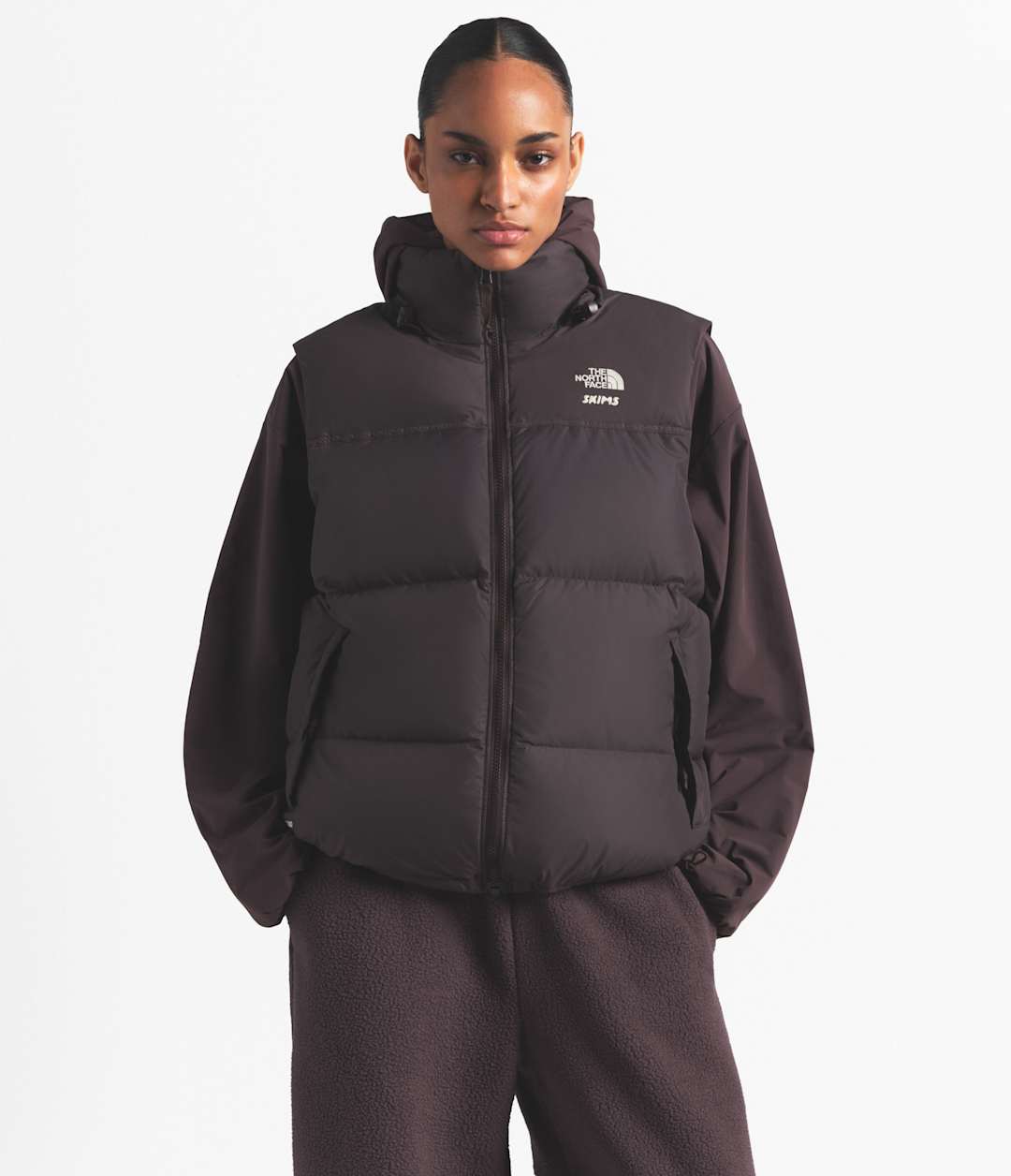 The North Face X SKIMS 1996 Nuptse Vest - Sk Phoenix