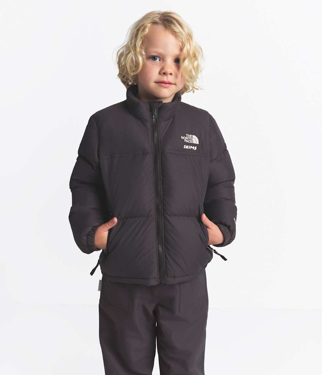 The North Face X SKIMS Kids' 1996 Nuptse Jacket - Sk Phoenix