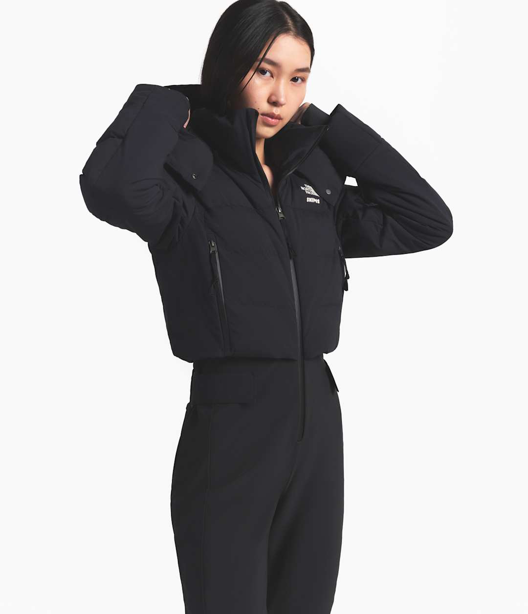 The North Face X SKIMS Women's Off The Clock One Piece - Sk Onyx