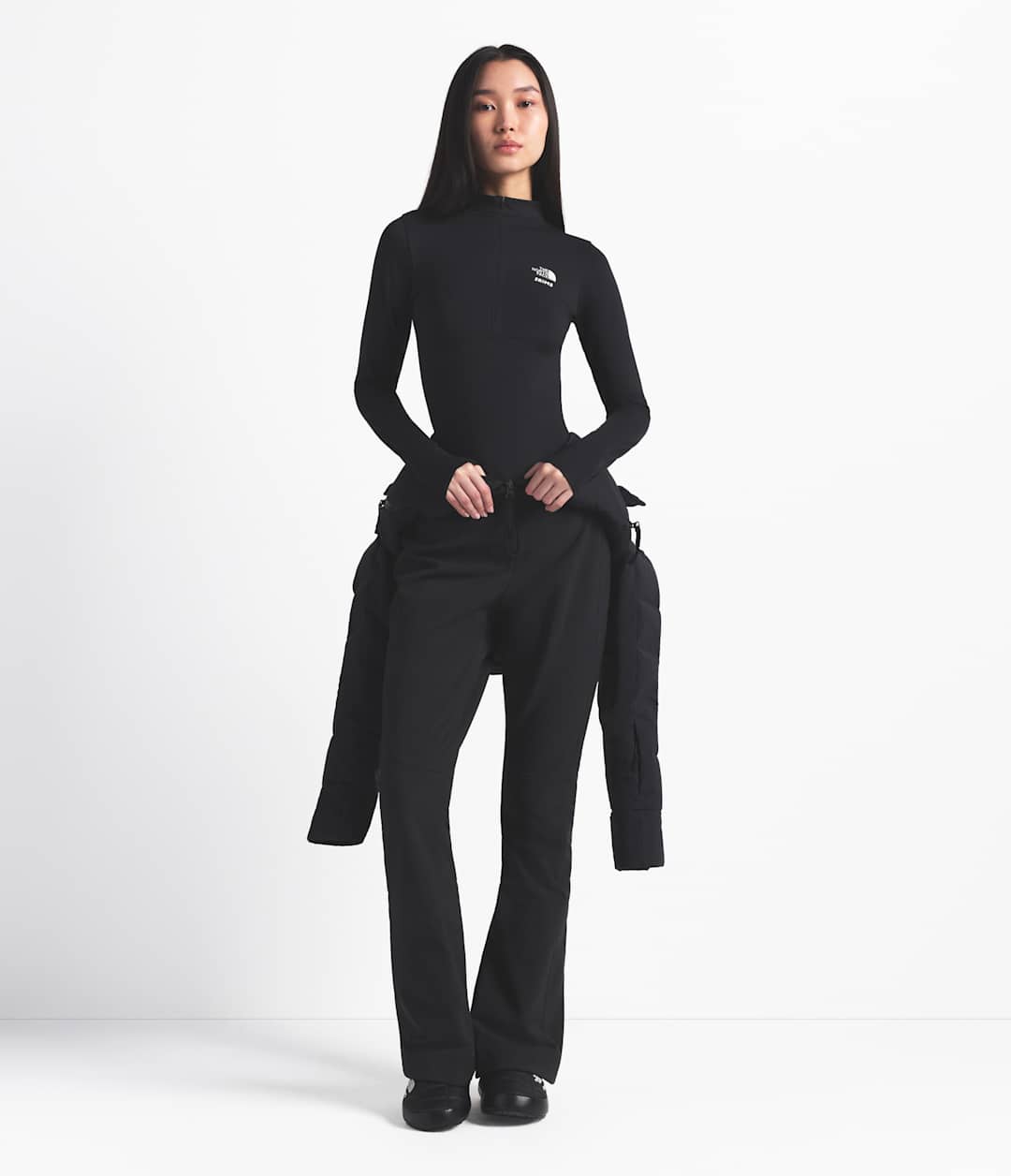 The North Face X SKIMS Women's Off The Clock One Piece - Sk Onyx