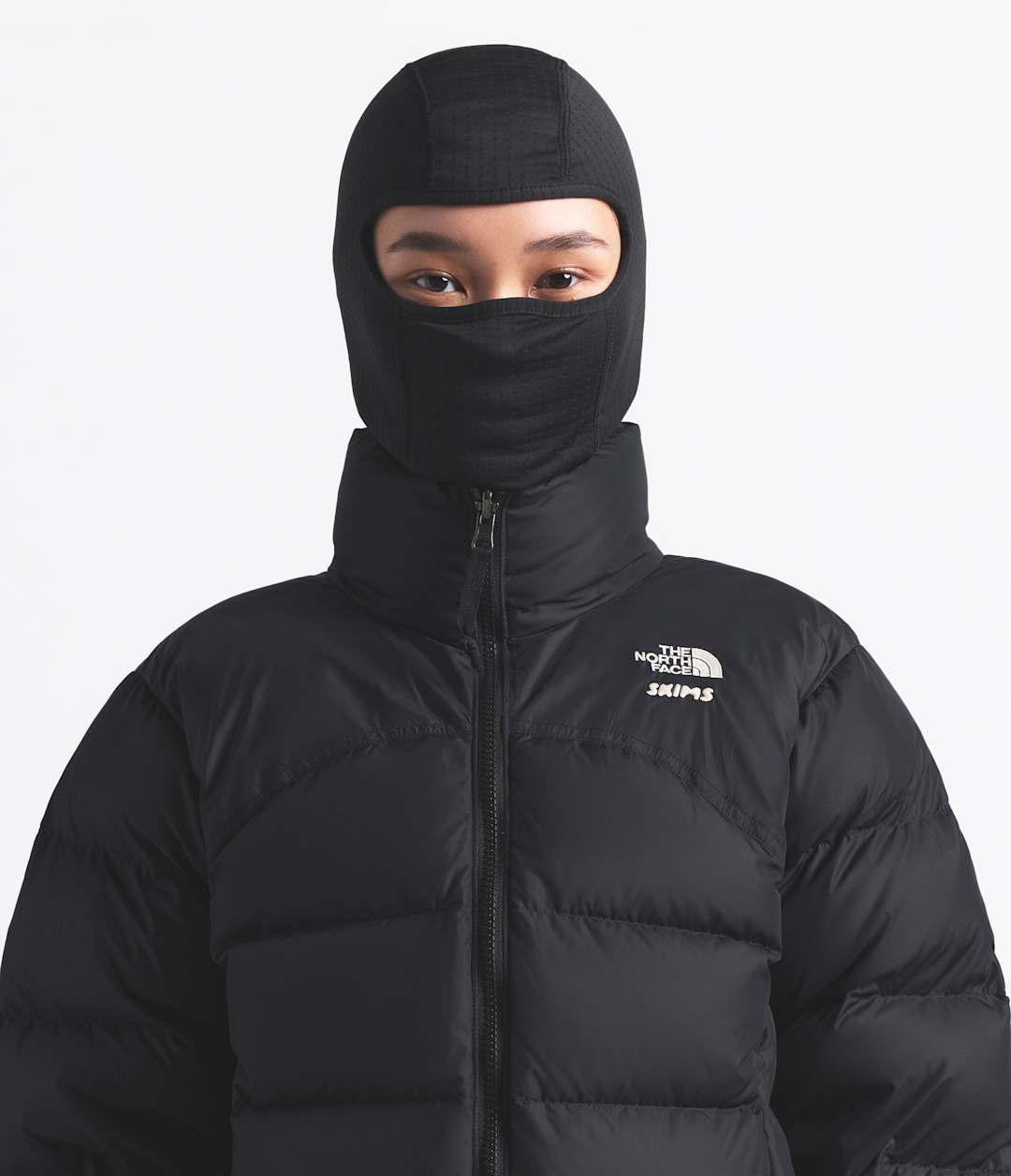 The North Face X SKIMS DOTKNIT Balaclava - Sk Onyx