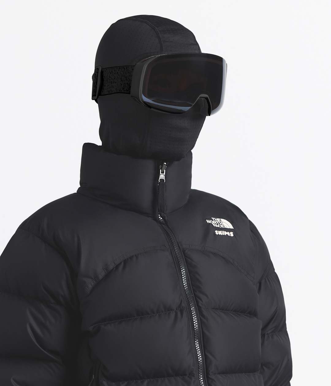 The North Face X SKIMS DOTKNIT Balaclava - Sk Onyx