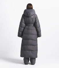 The North Face X SKIMS Women's Nuptse Wrap Parka - Sk Gunmetal