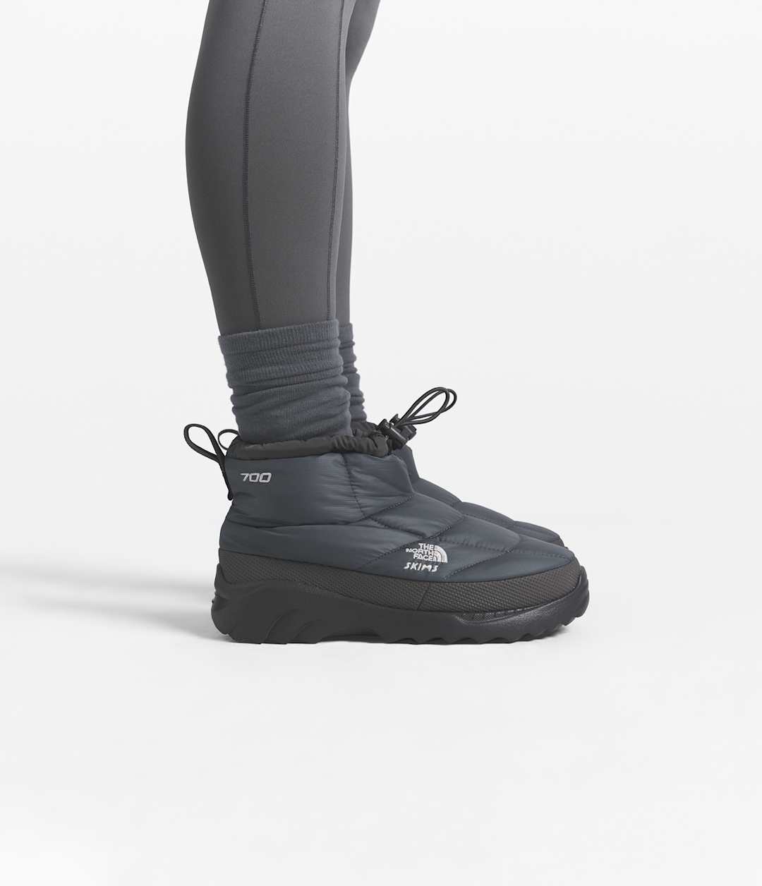 The North Face X SKIMS Nuptse Traction Chukka - Sk Gunmetal/Sk Gunmetal