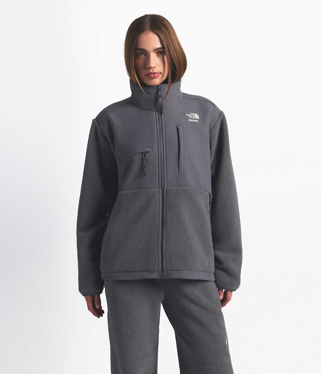 The North Face X SKIMS 1995 Denali Fleece Jacket - Sk Gunmetal