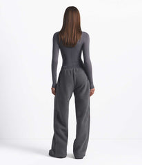 The North Face X SKIMS 1995 Denali Fleece Straight Leg Pant - Sk Gunmetal