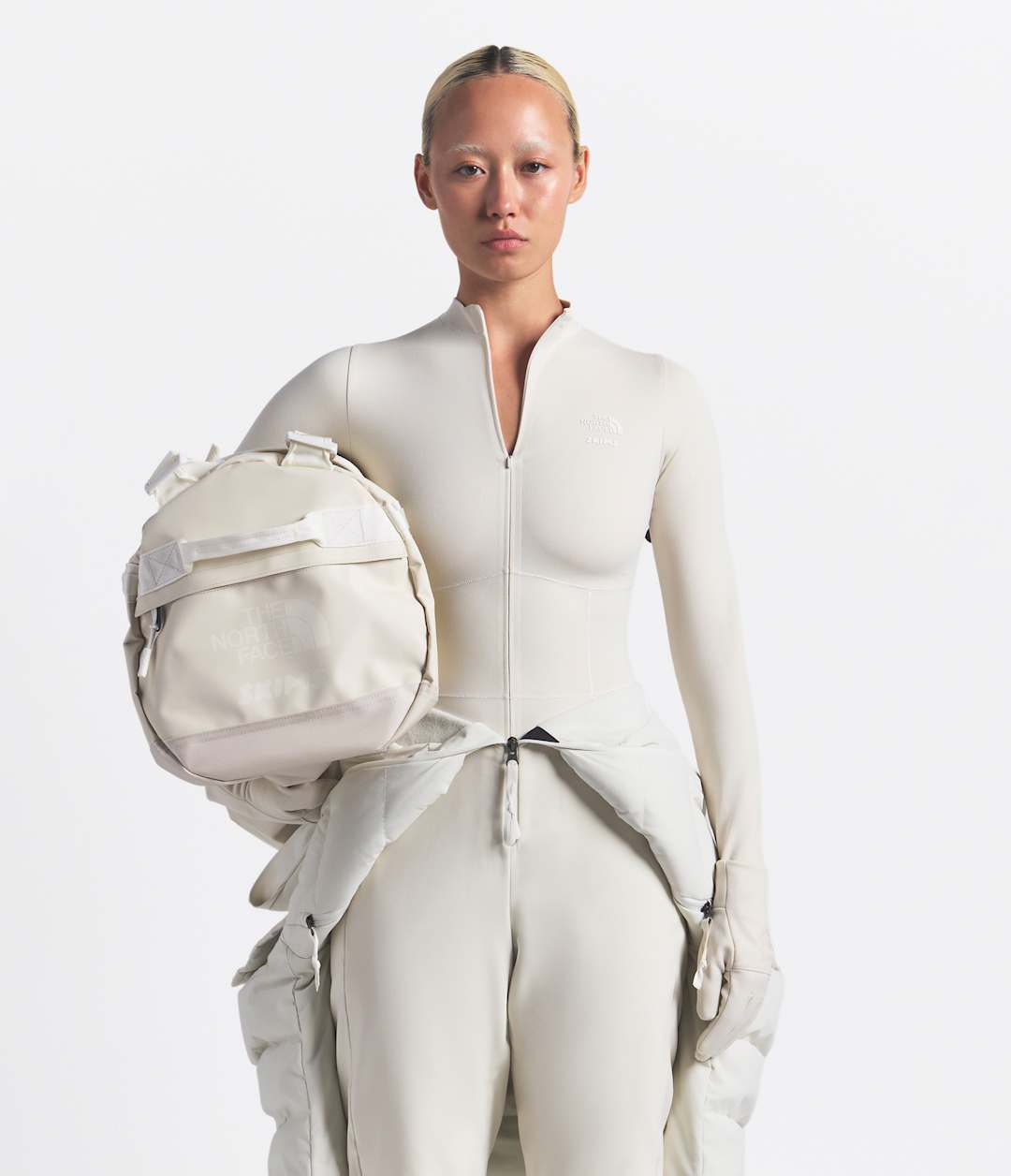 The North Face X SKIMS Base Camp Duffel - Small - Sk Bone