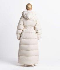 The North Face X SKIMS Women's Nuptse Wrap Parka - Sk Bone