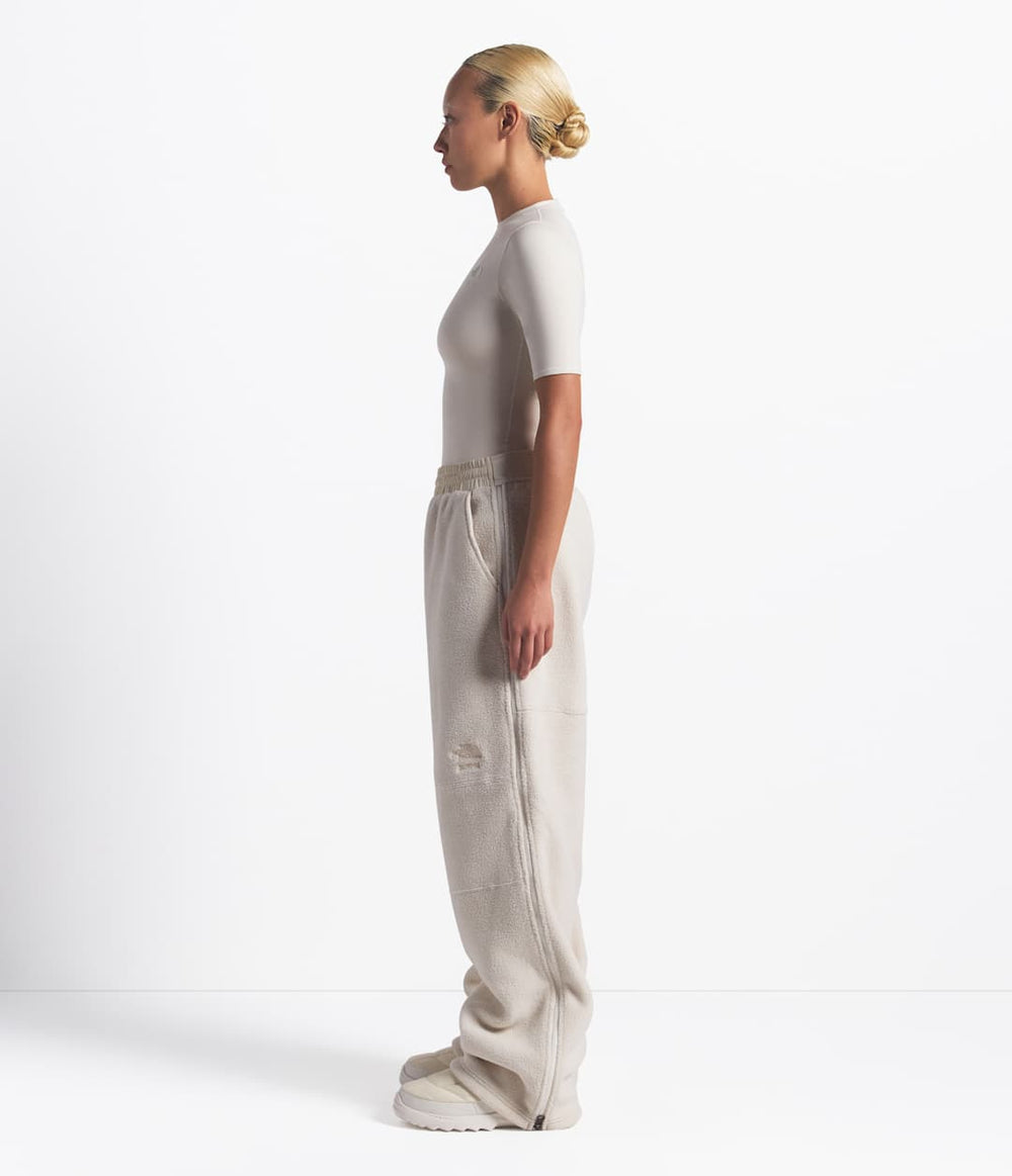 The North Face X SKIMS 1995 Denali Fleece Straight Leg Pant - Sk Bone