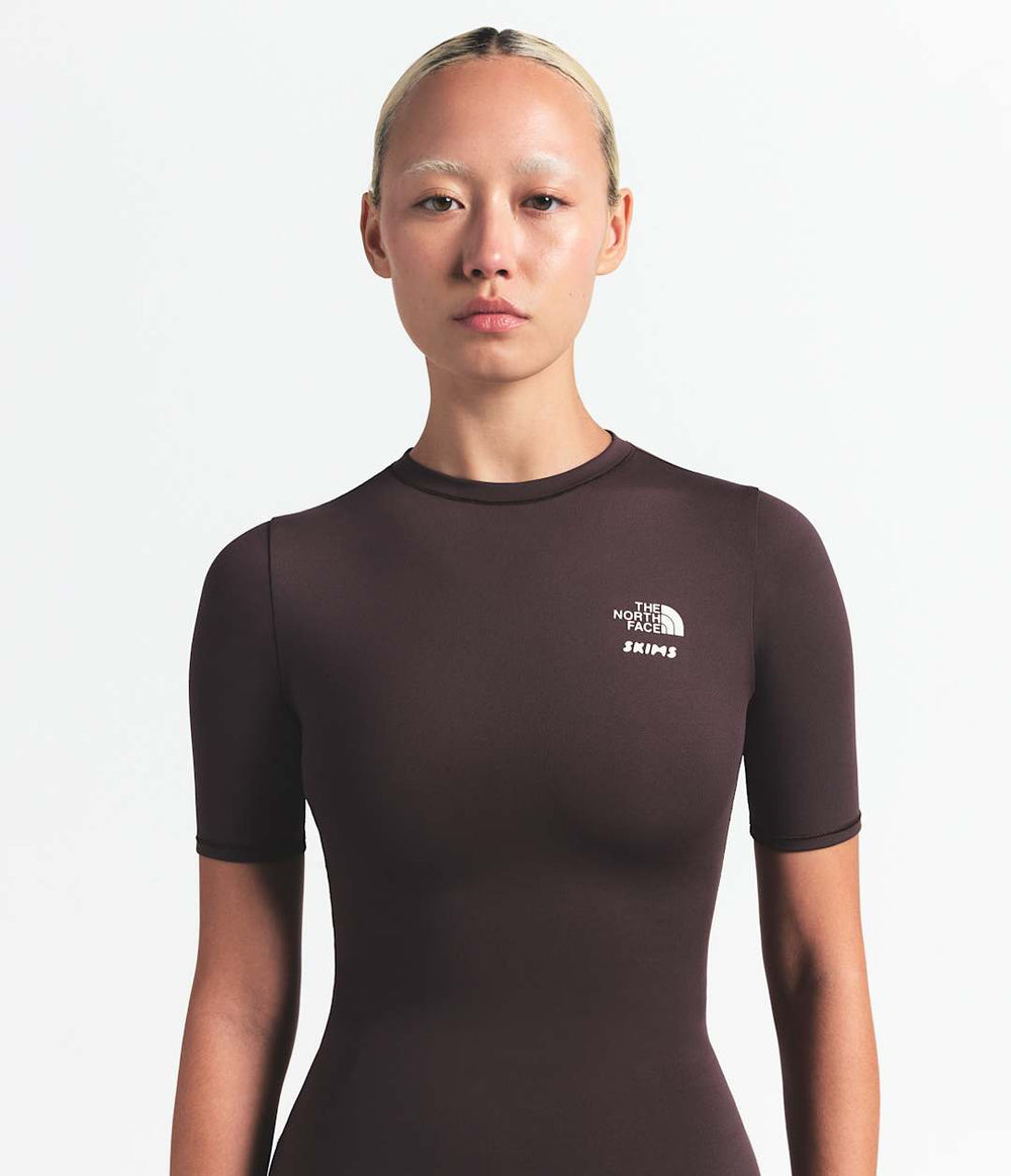 The North Face X SKIMS Women's Refina Short Sleeve Top - Sk Phoenix