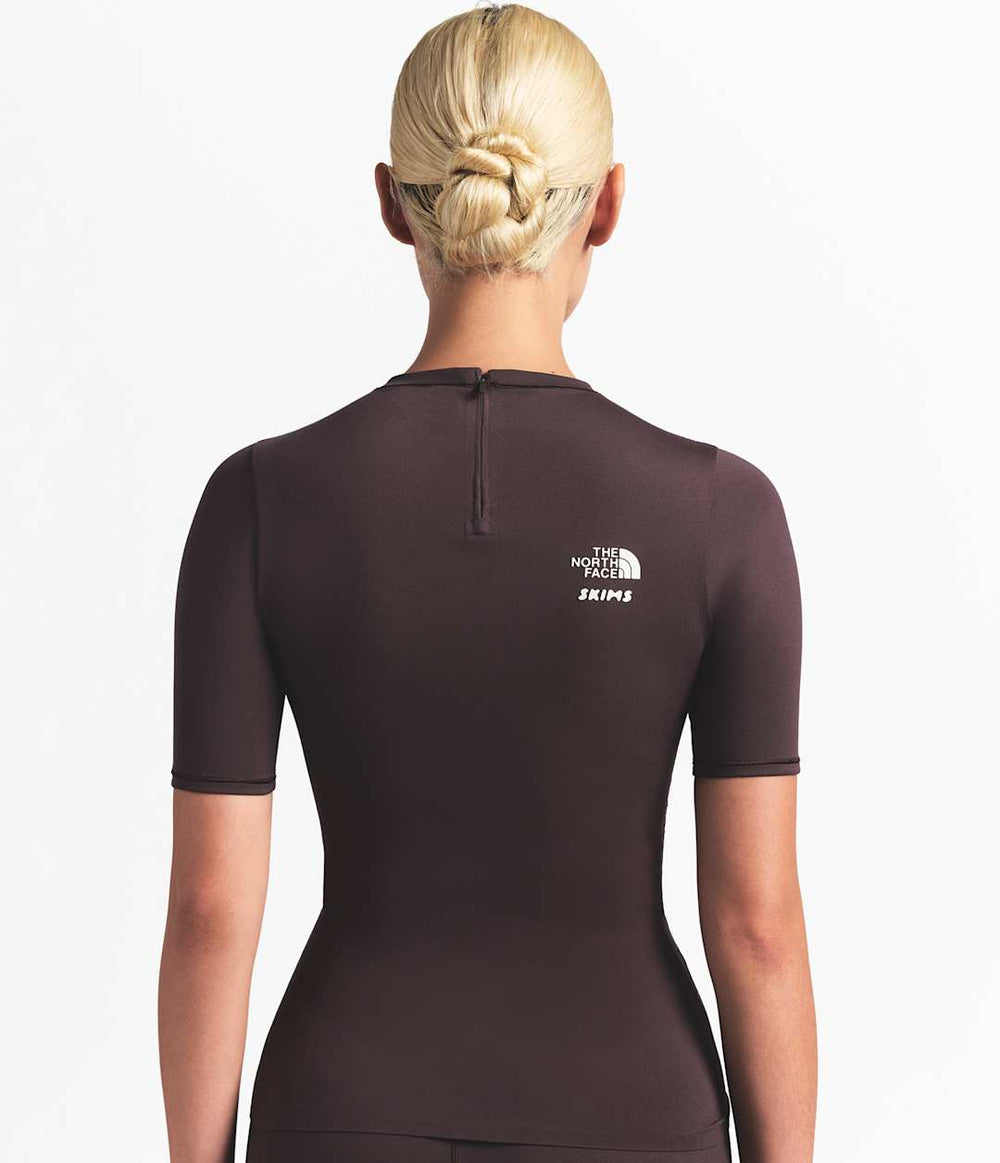 The North Face X SKIMS Women's Refina Short Sleeve Top - Sk Phoenix