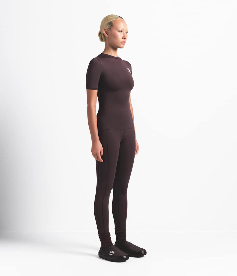 The North Face X SKIMS Women's Refina Short Sleeve Top - Sk Phoenix