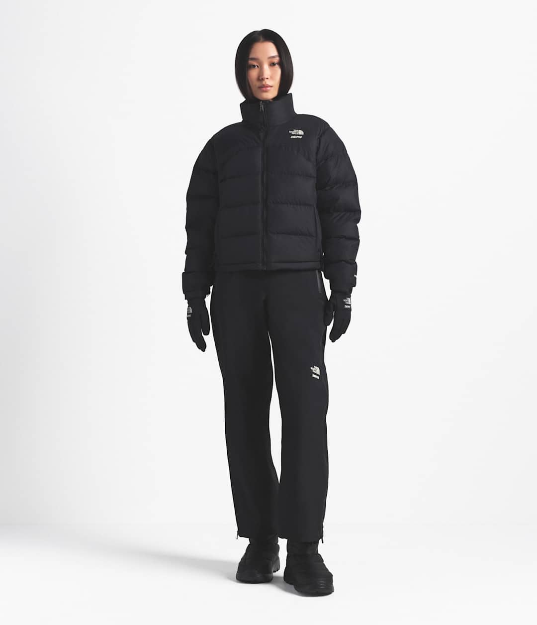 The North Face X SKIMS Women's 2000 Retro Nuptse Jacket - Sk Onyx