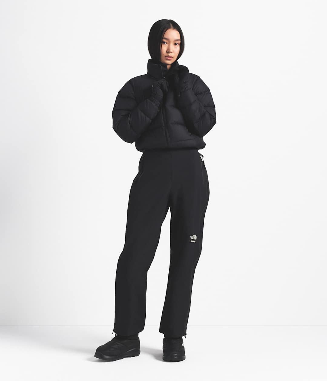 The North Face X SKIMS Women's 2000 Retro Nuptse Jacket - Sk Onyx