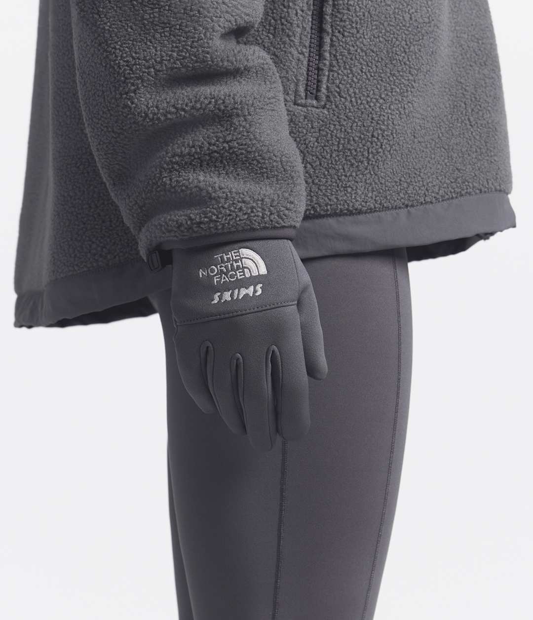 The North Face X SKIMS Gloves - Sk Gunmetal