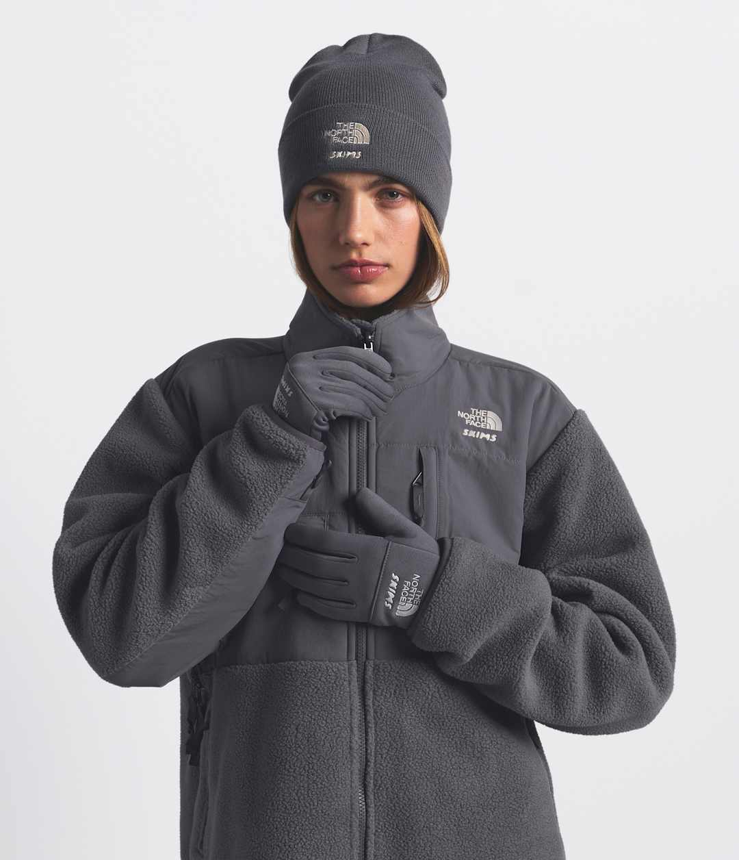 The North Face X SKIMS Gloves - Sk Gunmetal