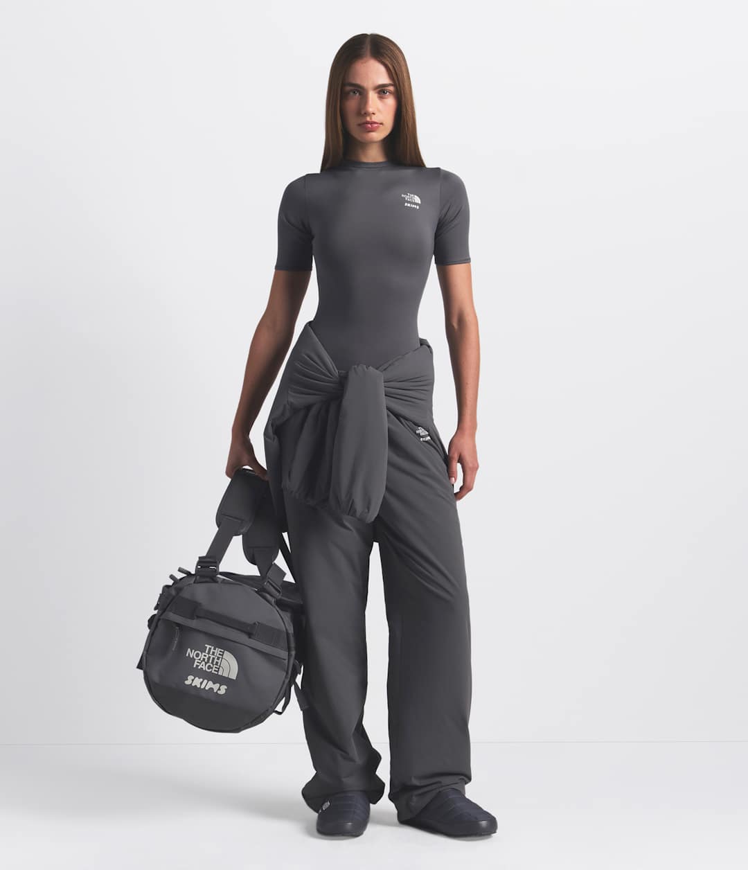 The North Face X SKIMS Base Camp Duffel - Small - Sk Gunmetal