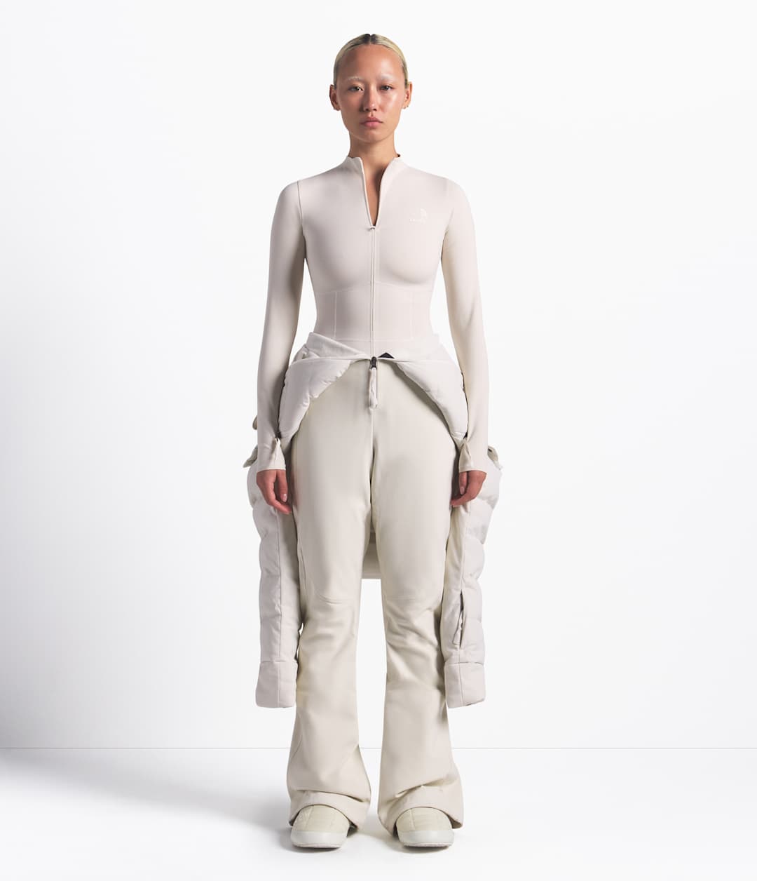 The North Face X SKIMS Women's Off The Clock One Piece - Sk Bone