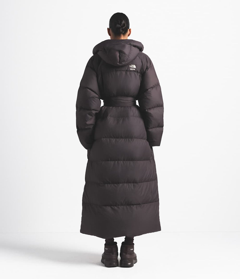 The North Face X SKIMS Women's Nuptse Wrap Parka - Sk Phoenix