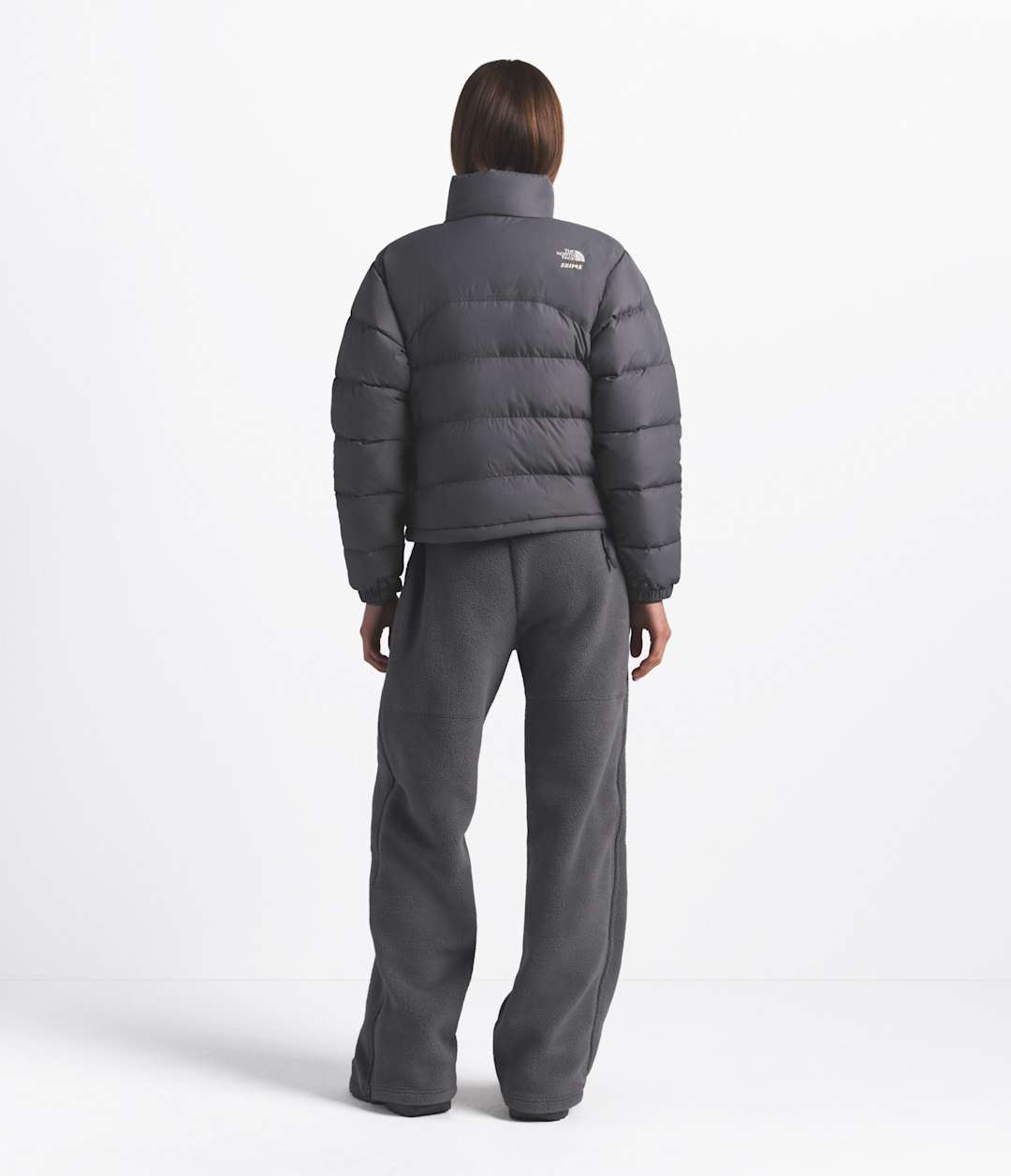 The North Face X SKIMS Women's 2000 Retro Nuptse Jacket - Sk Gunmetal