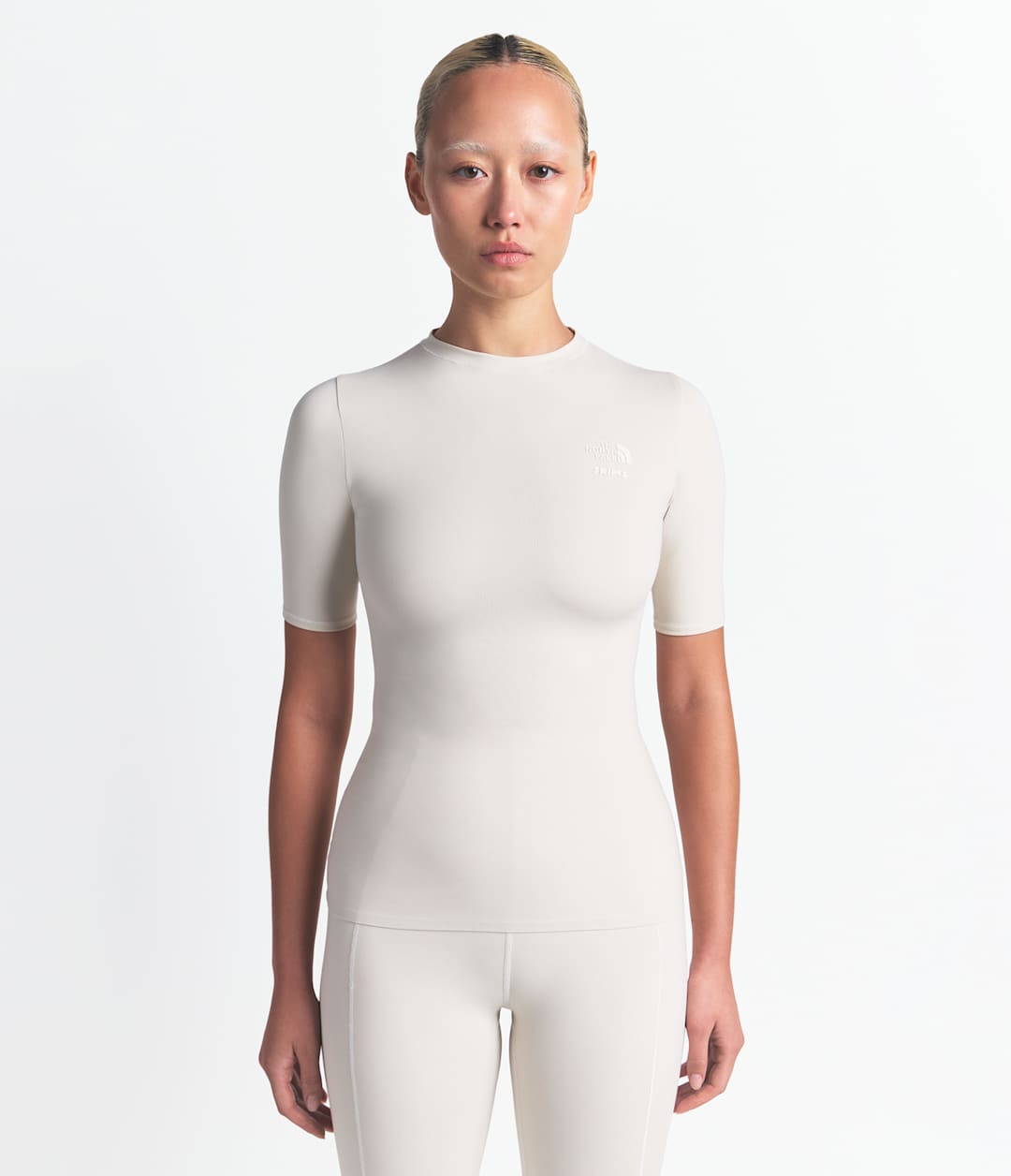 The North Face X SKIMS Women's Refina Short Sleeve Top - Sk Bone