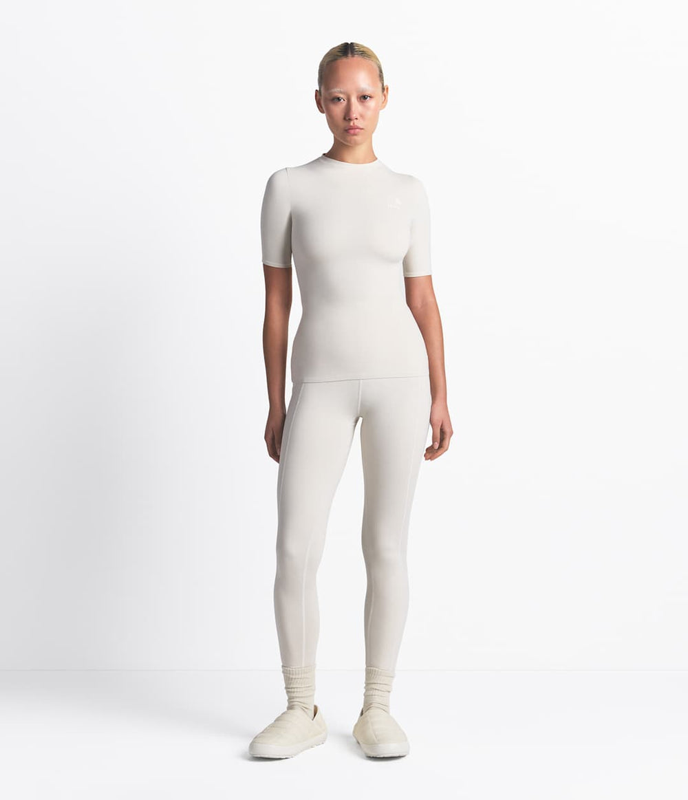 The North Face X SKIMS Women's Refina Short Sleeve Top - Sk Bone