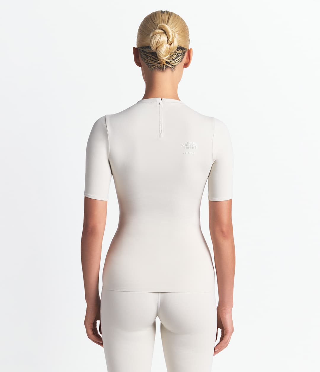 The North Face X SKIMS Women's Refina Short Sleeve Top - Sk Bone