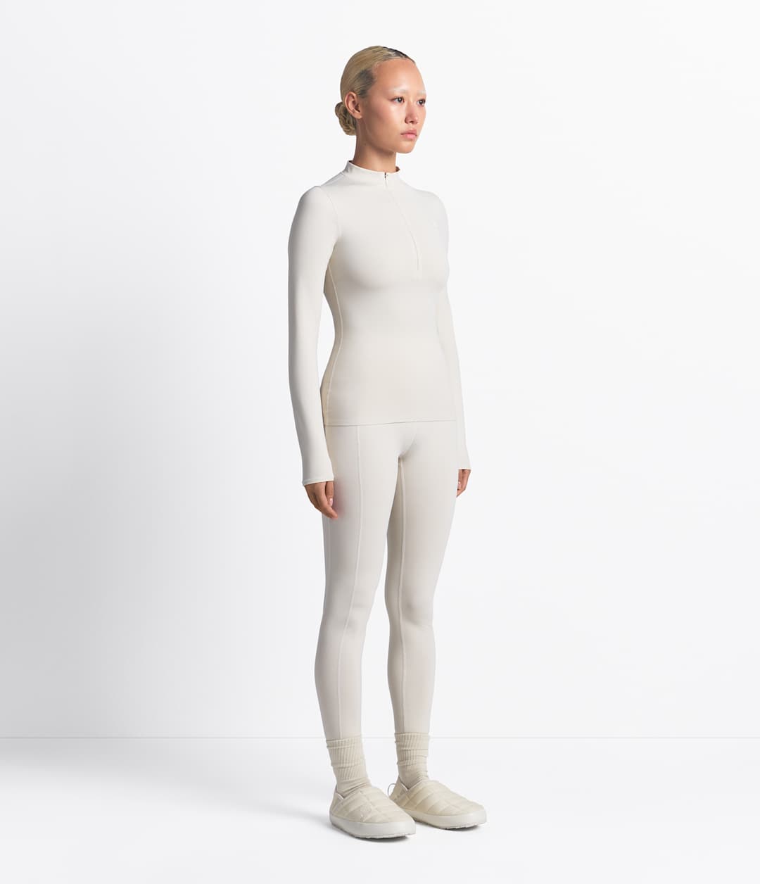 The North Face X SKIMS Women's Refina Long Sleeve Top - Sk Bone