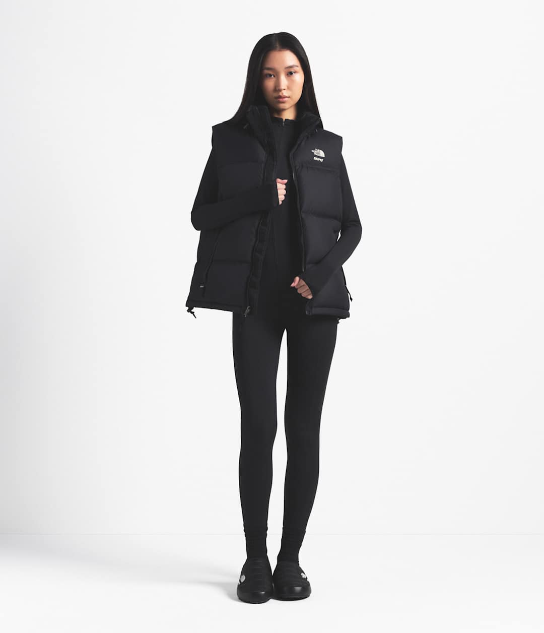 The North Face X SKIMS 1996 Nuptse Vest - Sk Onyx