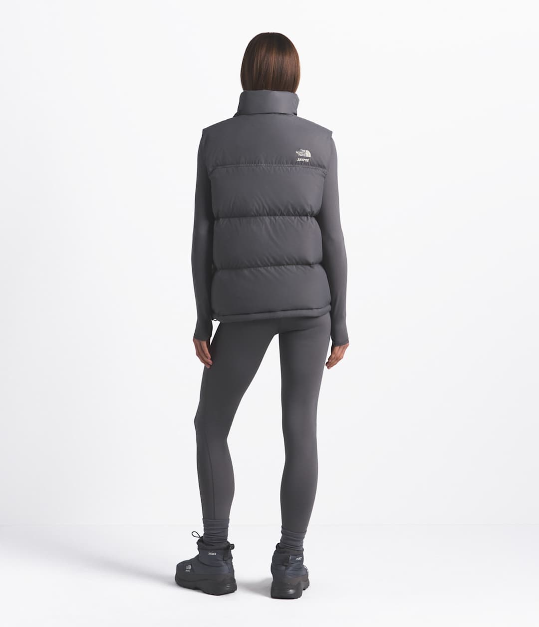 The North Face X SKIMS 1996 Nuptse Vest - Sk Gunmetal