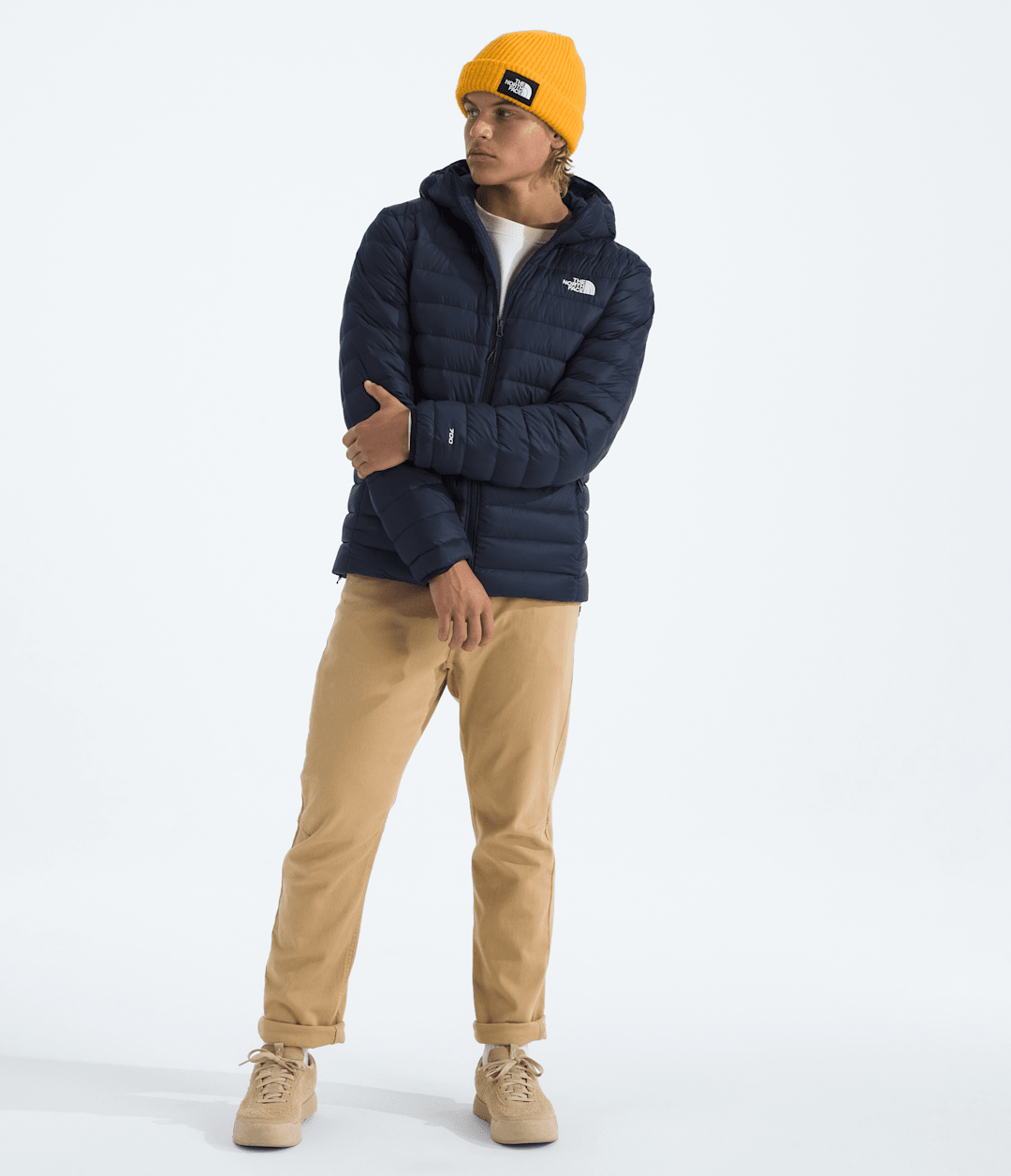 Men’s Classic Down Hooded Jacket - Summit Navy