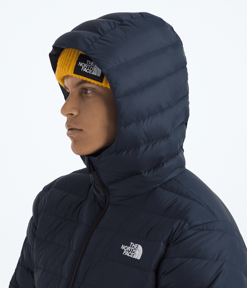 Men’s Classic Down Hooded Jacket - Summit Navy
